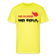 NO BLOOD-NO FOUL - neon yellow