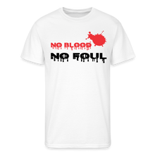 NO BLOOD-NO FOUL - white