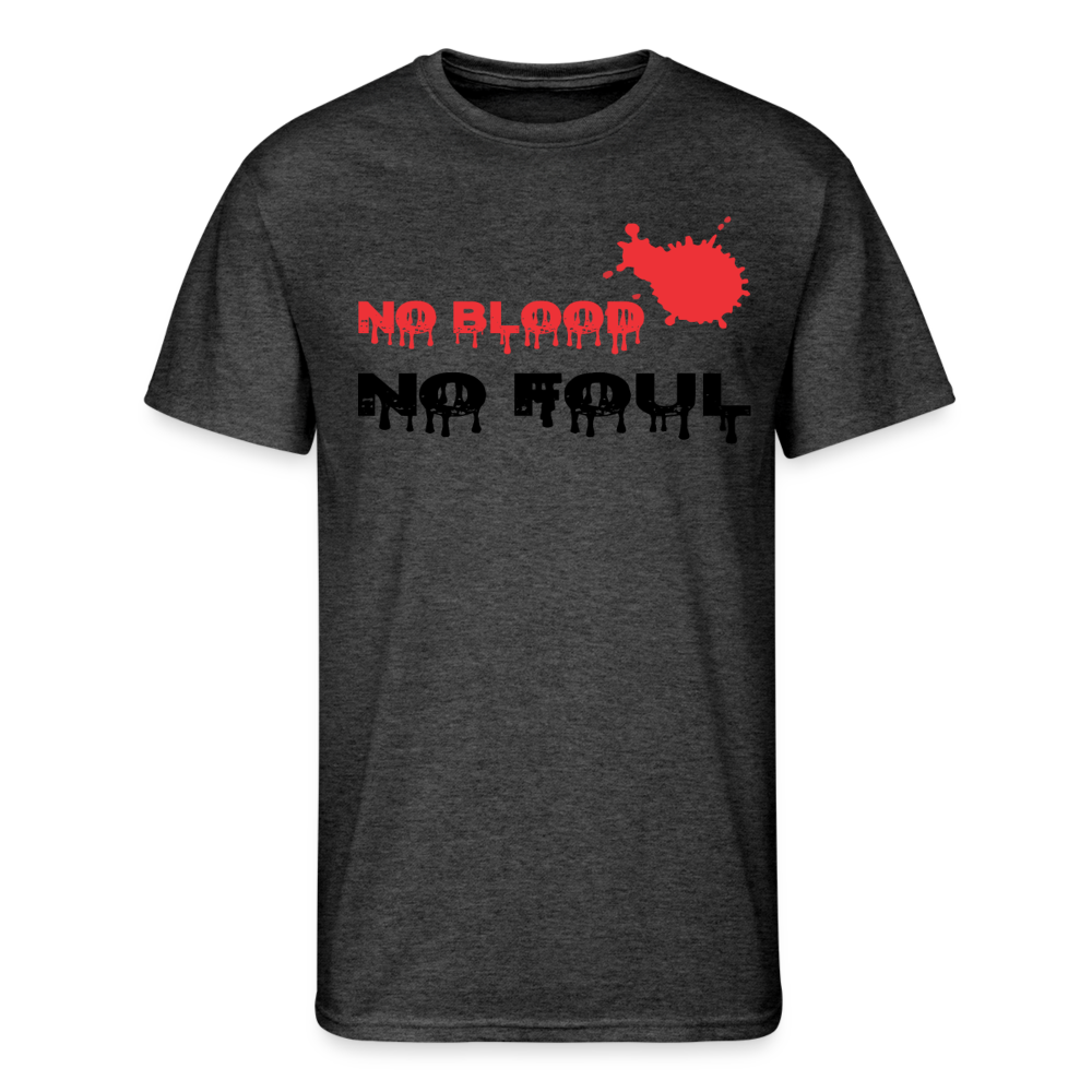 NO BLOOD-NO FOUL - heather black