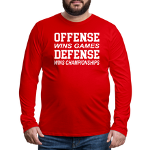 Offense vs. Defense - red