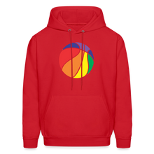 Pride basketball hoodie - red