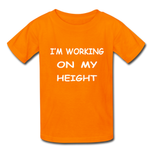 I'm Working On My Height - orange