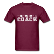 Trust Me I'm The Coach - burgundy