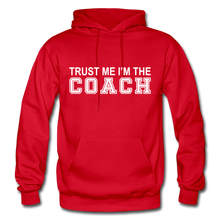 Trust Me I'm The Coach-Men's Hoodie - red