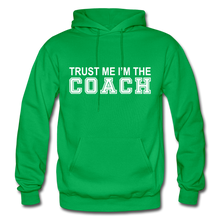 Trust Me I'm The Coach-Men's Hoodie - kelly green