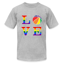Pride-LOVE Basketball - heather gray