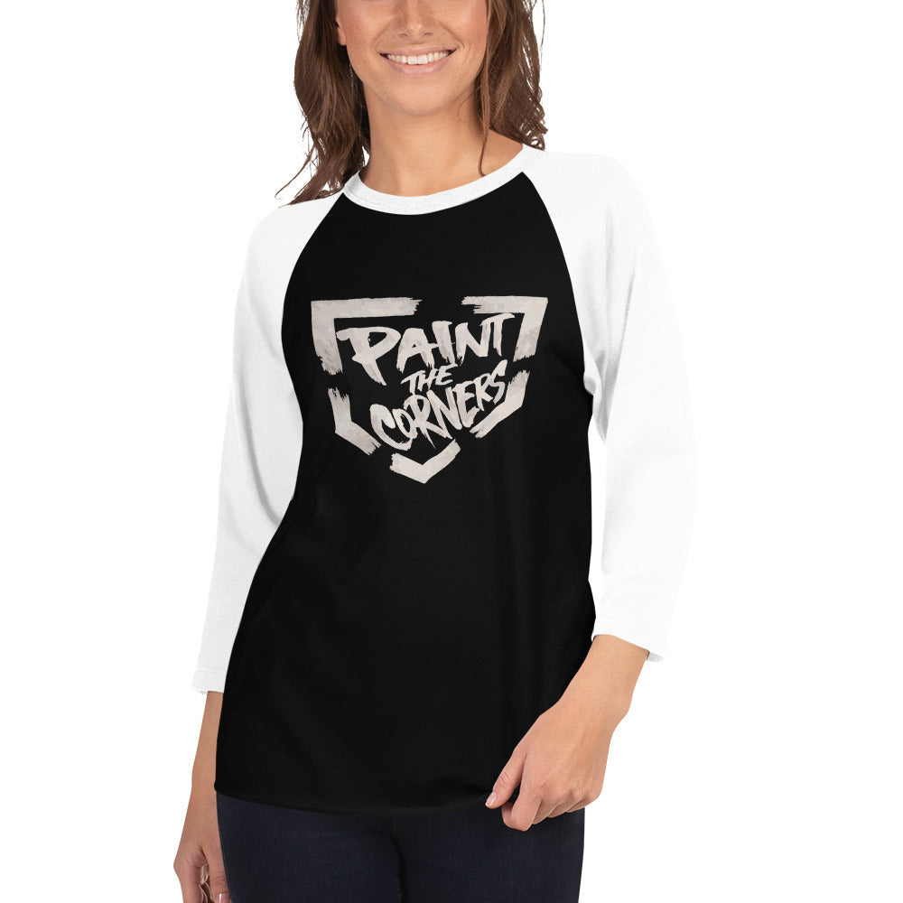 Paint The Corners Women's 3/4 Sleeve - Tobbs