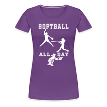 Softball All Day - purple