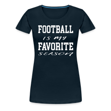 Football is my favorite season (short-sleeve) - deep navy