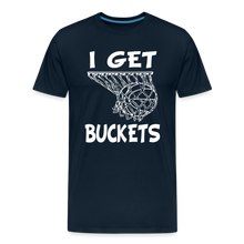 I Get Buckets-Men's Short Sleeve - deep navy