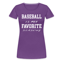 Baseball is my favorite season - purple