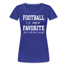 Football is my favorite season (short-sleeve) - royal blue