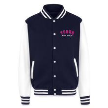 Tobbs Athletics Letterman Jacket - navy/white