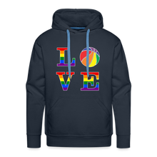 Love Basketball-Pride Hoodie - navy