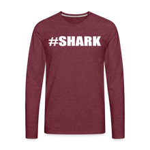 #SHARK - heather burgundy