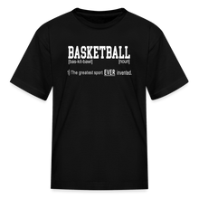 Basketball Definition (kids) - black