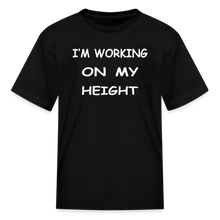 I'm Working On My Height - black