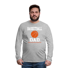 BASKETBALL DAD - heather gray