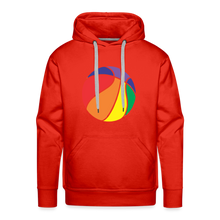 Pride basketball hoodie - red