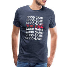 Good Game-You Suck-Short Sleeve - heather blue