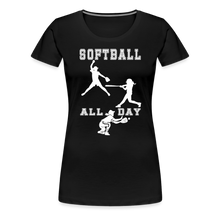 Softball All Day - black