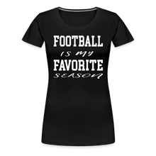 Football is my favorite season (short-sleeve) - black