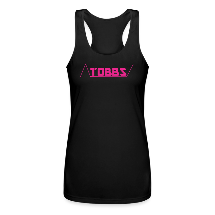 TOBBS Women’s Dri-fit Racerback Tank - black