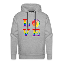 Love Basketball-Pride Hoodie - heather grey