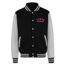 Tobbs Athletics Letterman Jacket - black/heather grey