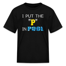 I put the "P" in Pool - black