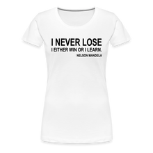 Never Lose-Mandela - white