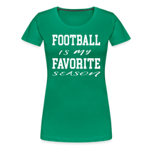 Football is my favorite season (short-sleeve) - kelly green