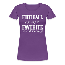 Football is my favorite season (short-sleeve) - purple