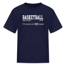 Basketball Definition (kids) - navy