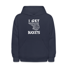 I Get Buckets Kids' Hoodie - navy