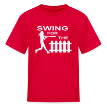 Swing for the Fence (kids) - red