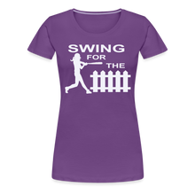 Swing for the Fence (Girl's Softball) - purple