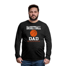 BASKETBALL DAD - charcoal grey