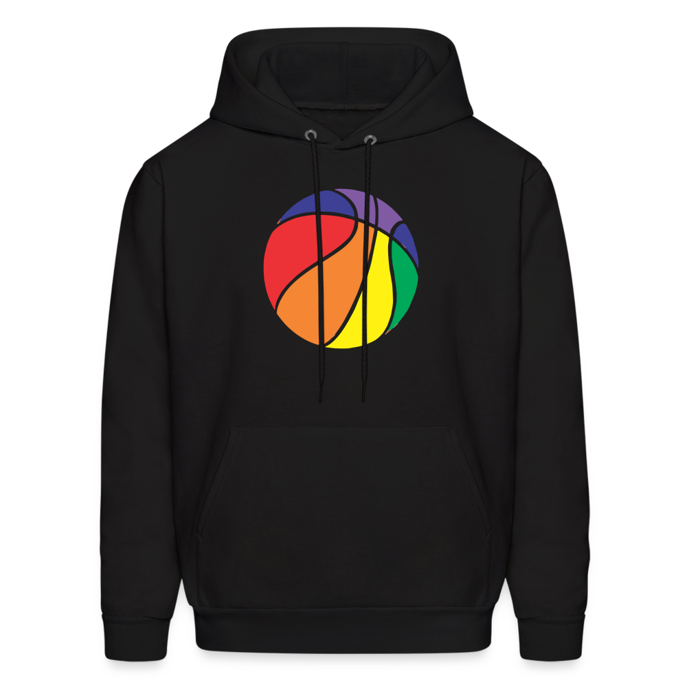 Pride basketball hoodie - black