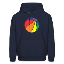 Pride basketball hoodie - navy
