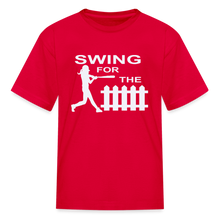 Swing for the Fence (kids) - red