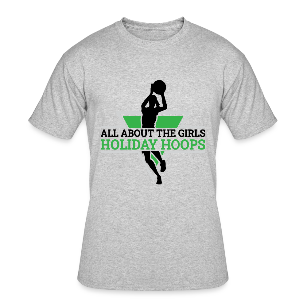 All About The Girls-Holiday Hoops - heather gray
