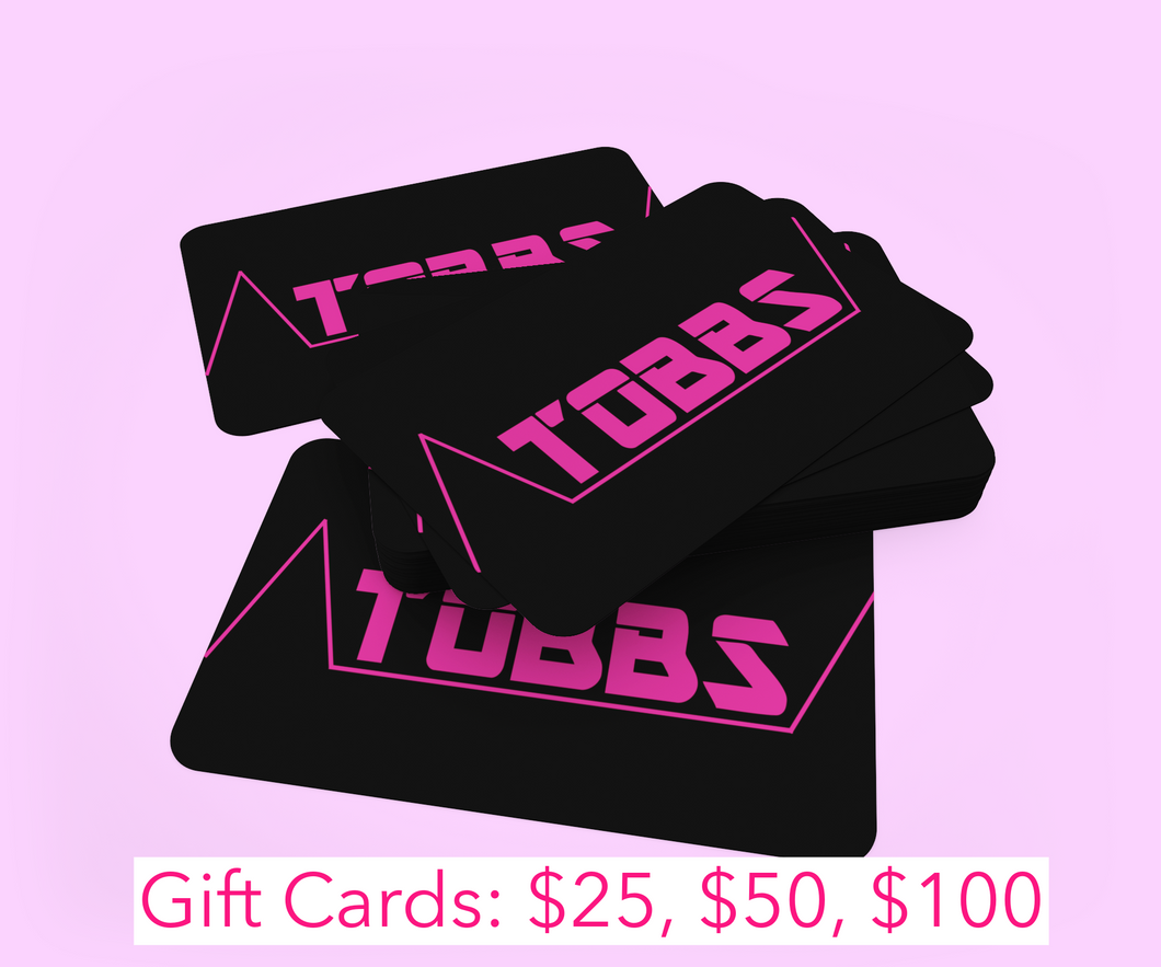 GIFT CARDS - Tobbs