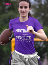 Football is my favorite season (Women's short-sleeve) - Tobbs