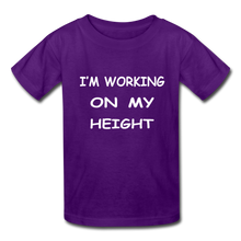 I'm Working On My Height - purple
