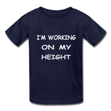 I'm Working On My Height - navy