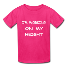 I'm Working On My Height - fuchsia