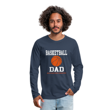 BASKETBALL DAD - navy