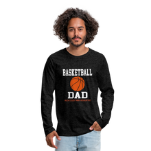 BASKETBALL DAD - charcoal gray