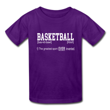 Basketball Definition - purple
